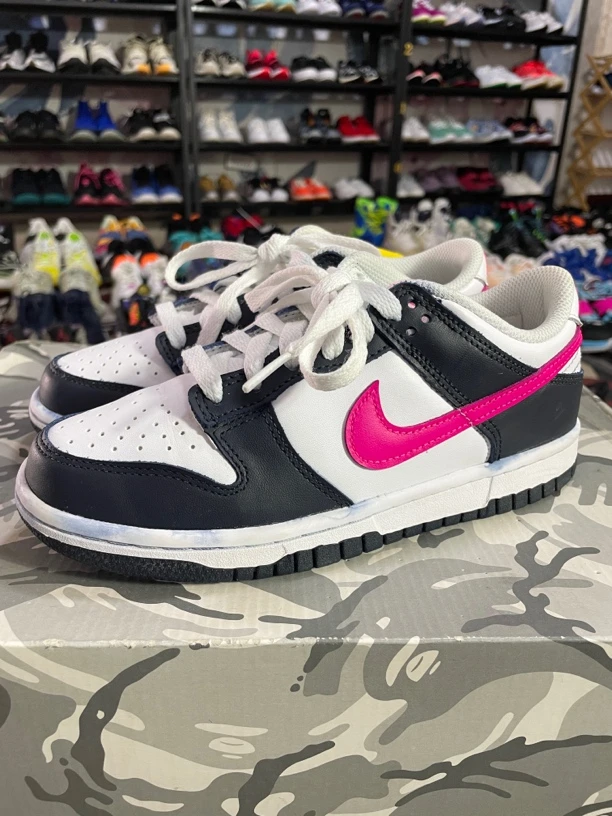 原盒36.5码235/Nike Dunk 百搭 防滑轻便板鞋GS鞋边染色