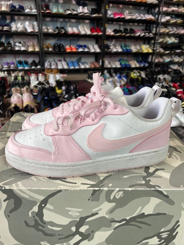 39码245/Nike Court Borough 休闲复古 舒适透气 板鞋 GS/公价245
