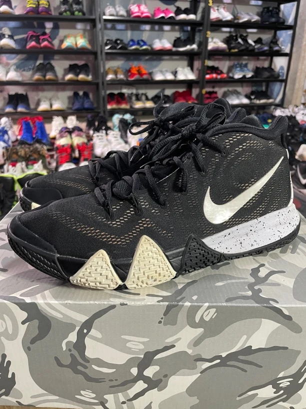 44.5码285/Nike Kyrie 4 实战缓震 篮球鞋 奥利奥/公价2079嘎嘎新