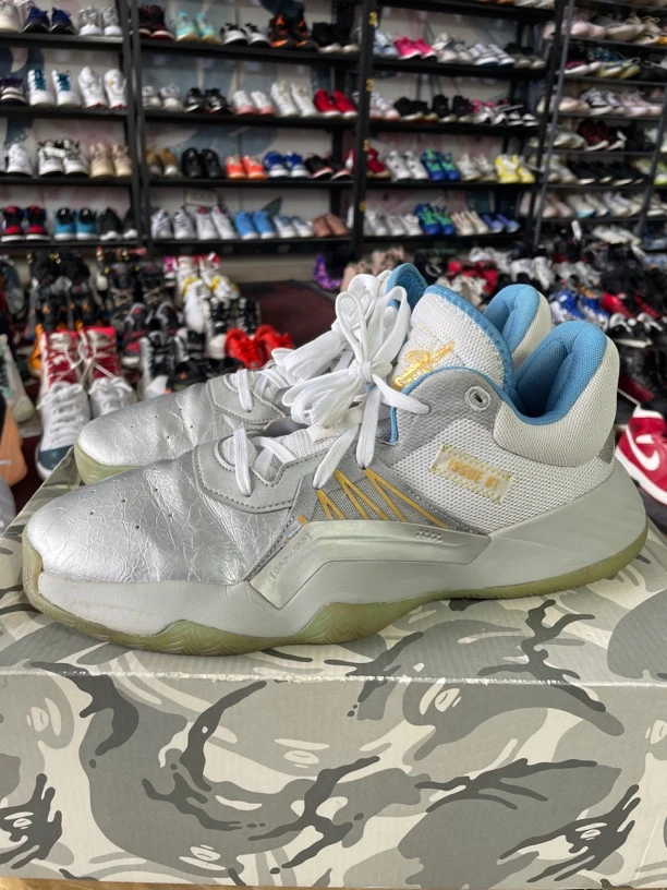 44码270/adidas D.O.N米切尔1代 篮球鞋 5 Generals 赵云/公价969