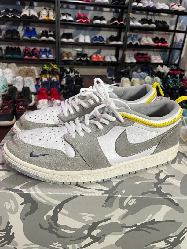 45.5码295/Air Jordan 1 休闲鞋 Light 烟灰/拉链/公价1519