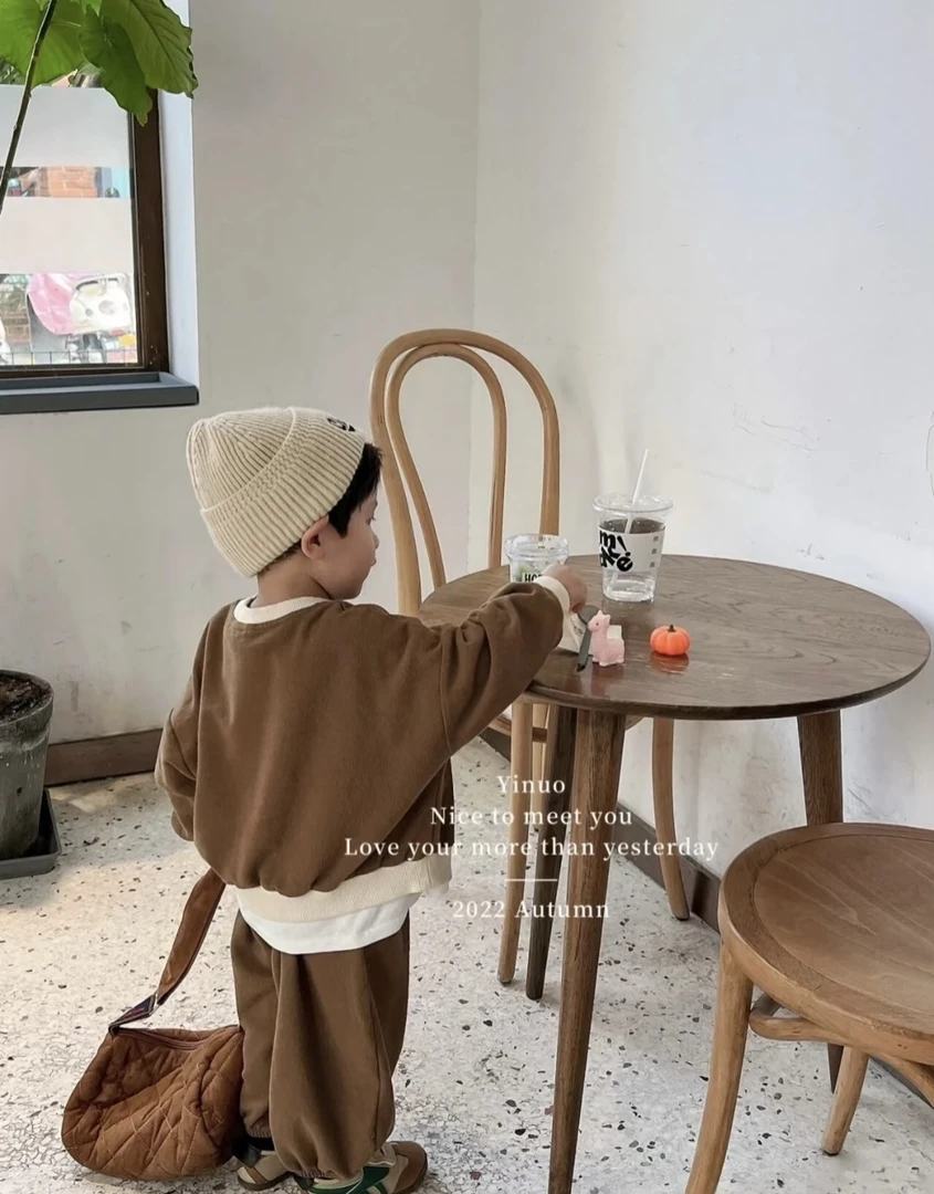 【品牌炸】儿童秋款棒球服套装（实物以直播间讲解为准）