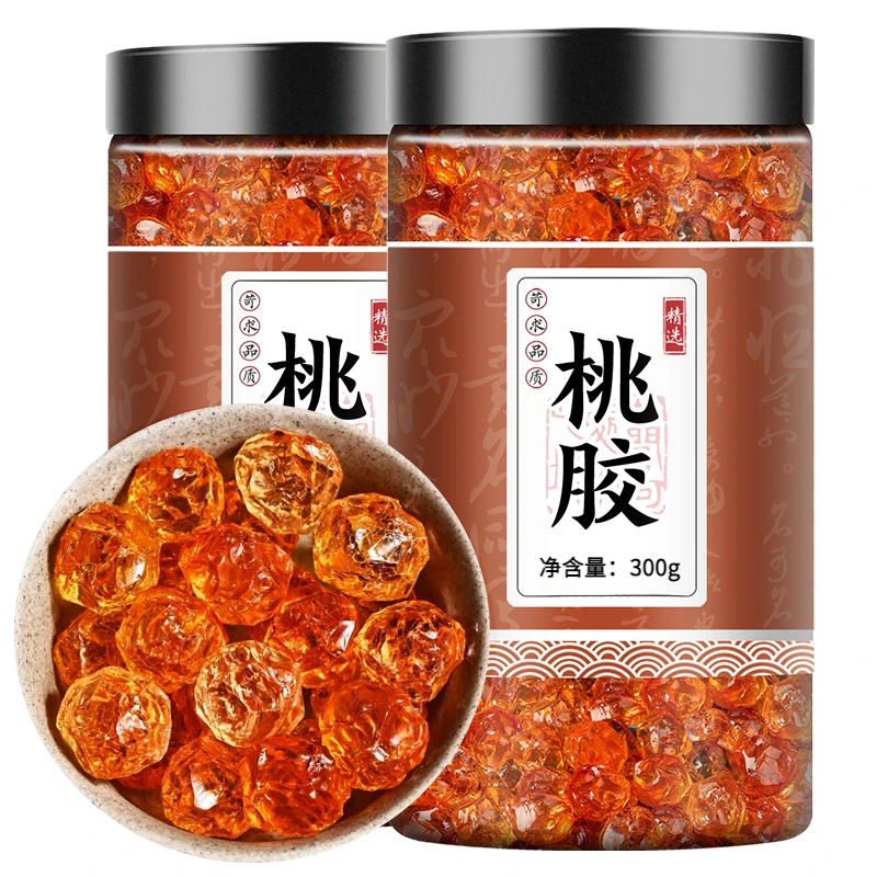 正品自然野生桃花晾晒雪燕组合上等皂角米组合米雪燕团购红豆随州