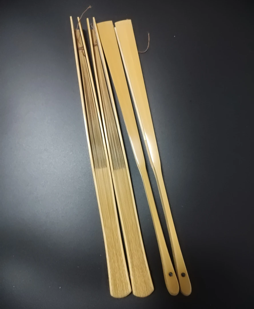 玉竹鱼尾95寸18方配扇面扇箍