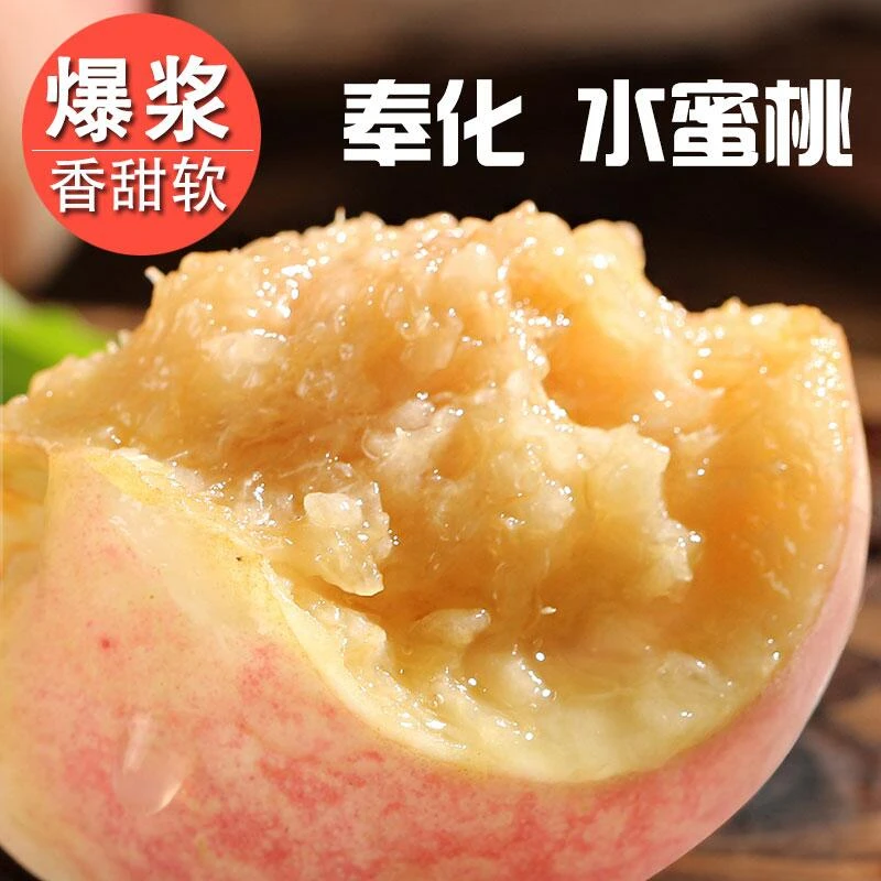 奉化水蜜桃12个装5斤装顺丰包邮