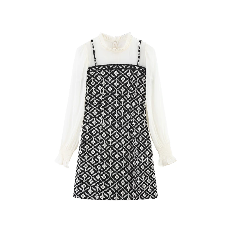 【龙哥专属】 L5316016B 新款休闲百搭气质女士连衣裙