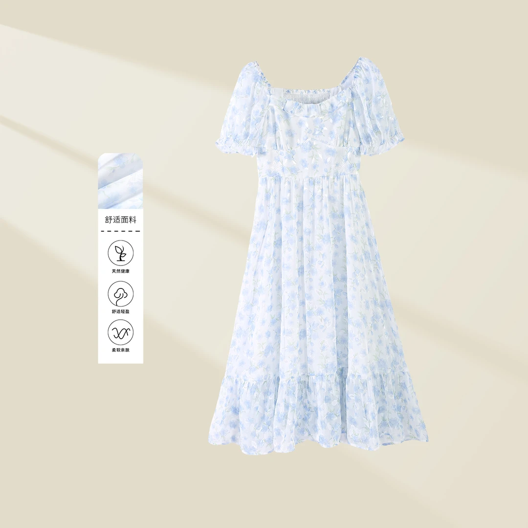 【龙哥专属】 L132097 夏季新品百搭时尚轻奢连衣裙 9290