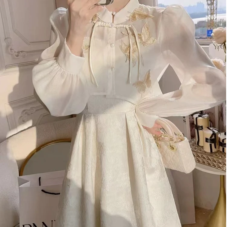 【龙哥专属】D3F1501XB 秋季时尚百搭优雅女士套装
