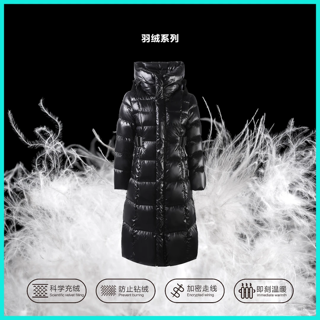 【龙哥专属】Y1357108L  冬季高定黑金被子款羽绒服