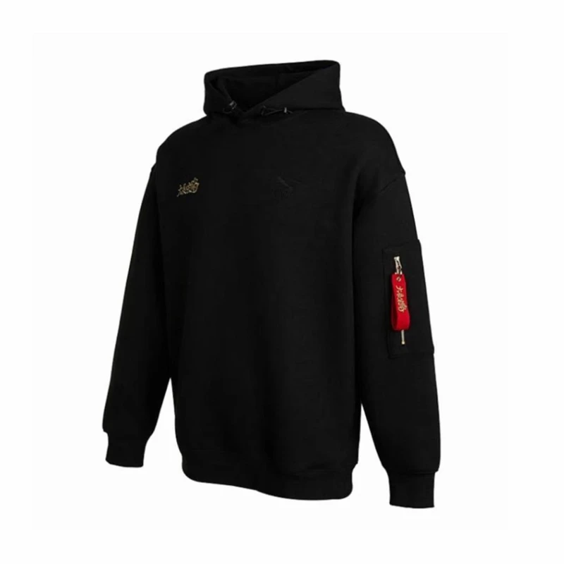 彪马PUMA2022冬季CNY运动训练透气保暖舒适连帽套头卫衣621827-01