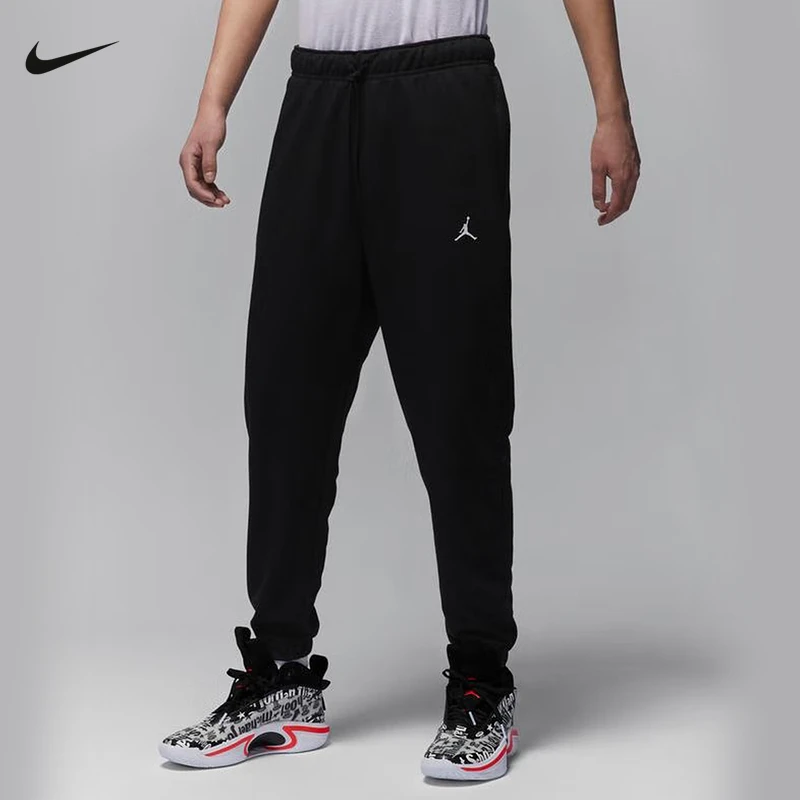 Jordan耐克DRI-FIT男子速干针织运动长裤收口休闲卫裤FV8609-010