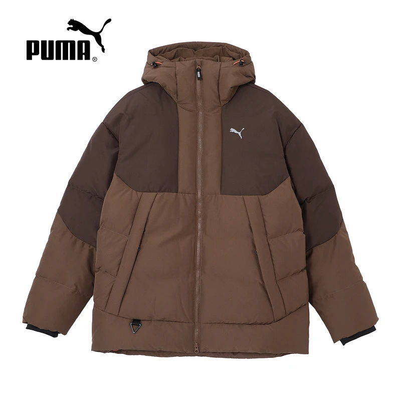 【PUMA】彪马男装2024冬季新款保暖连帽羽绒服休闲夹克629739-66