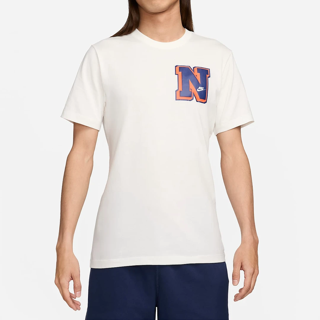 Nike Sportswear男女情侣短袖复古T恤运动休闲印花圆领FV3773-133