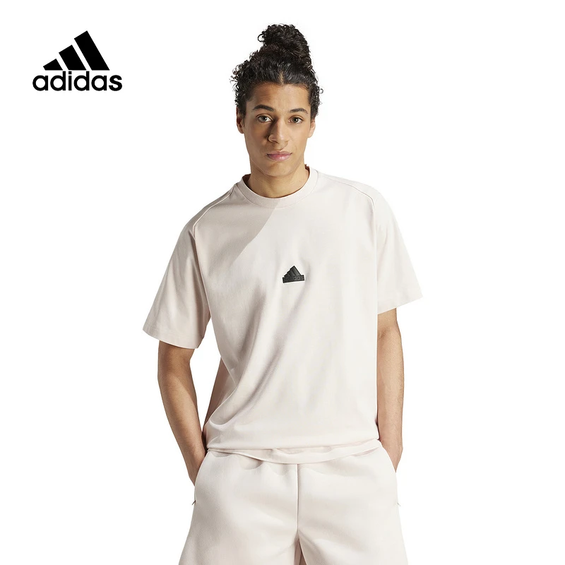 adidas阿迪达斯短袖男款速干印花IR5236半袖运动上衣长袖