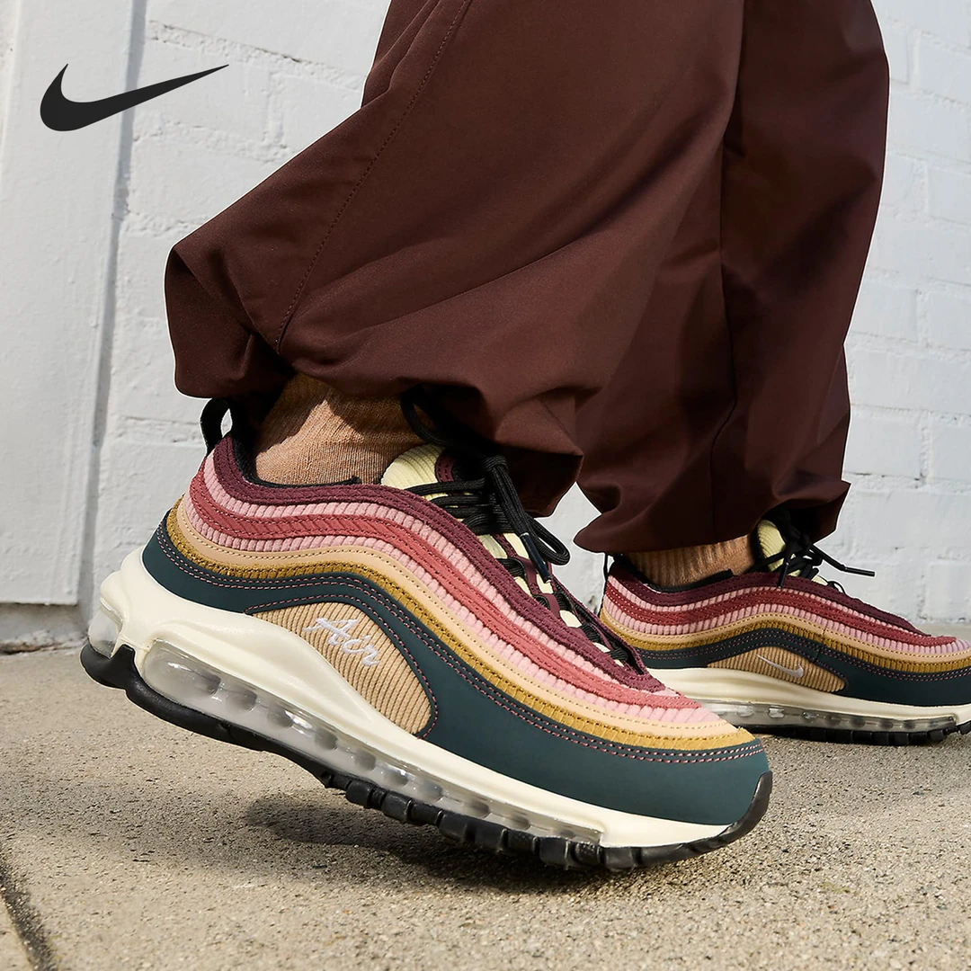 Nike耐克正品Air Max97 SE女子休闲跑步鞋时尚复古潮流FB8454-300