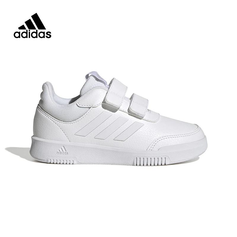 Adidas阿迪达斯男女小童鞋板鞋魔术贴低帮运动休闲鞋小白鞋GW1987