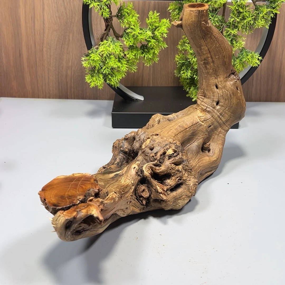 【闪购商品】麻梨疙瘩根雕敬*