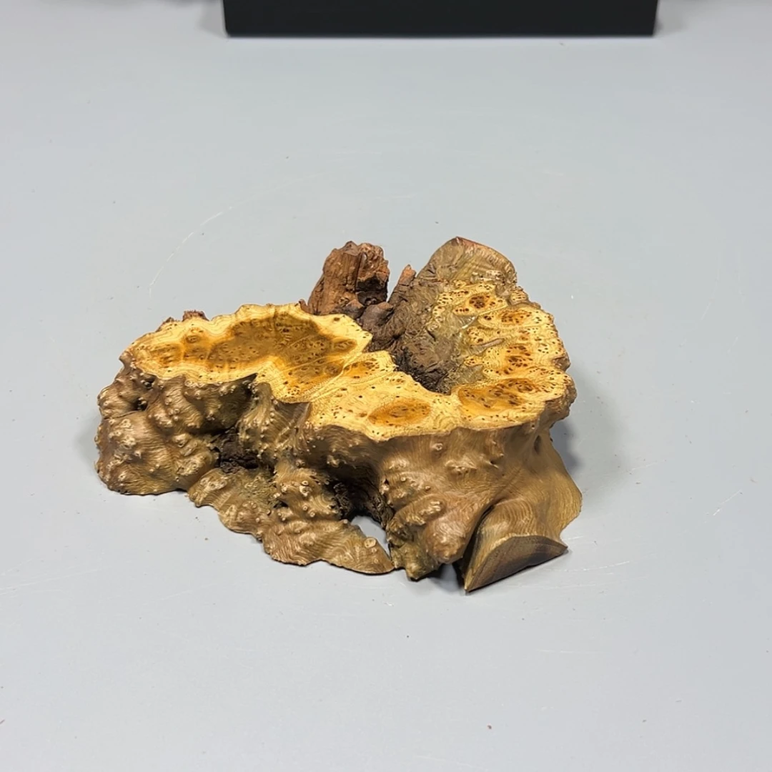 【闪购商品】麻梨疙瘩根雕喜****1