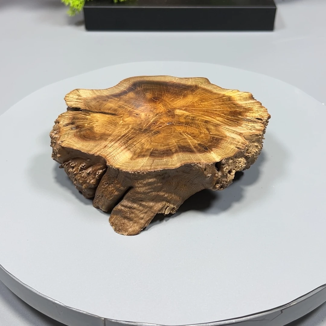【闪购商品】麻梨疙瘩根雕诗**舟