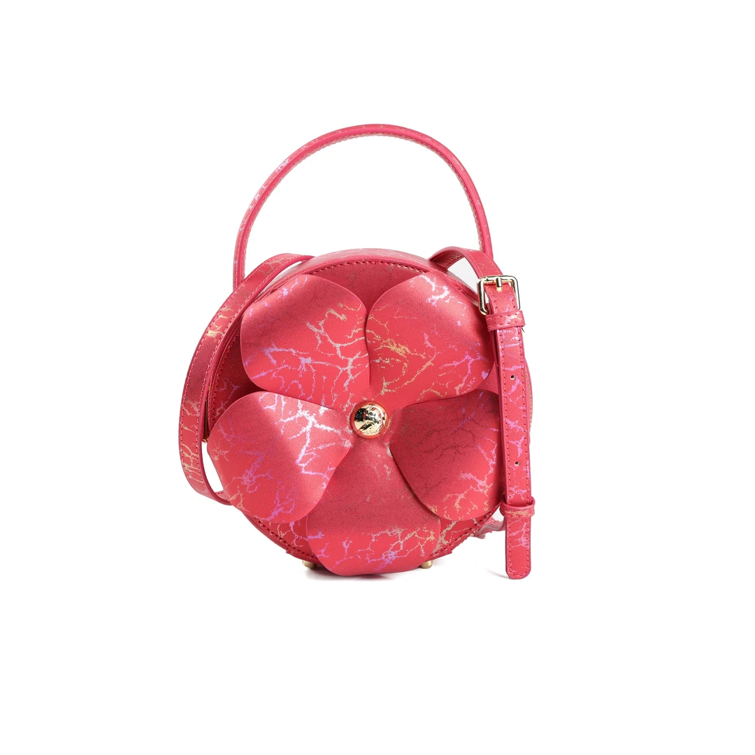 【2024无撞款，设计版高定女包】羞花Acinymo秀款手提单肩包A1322叁