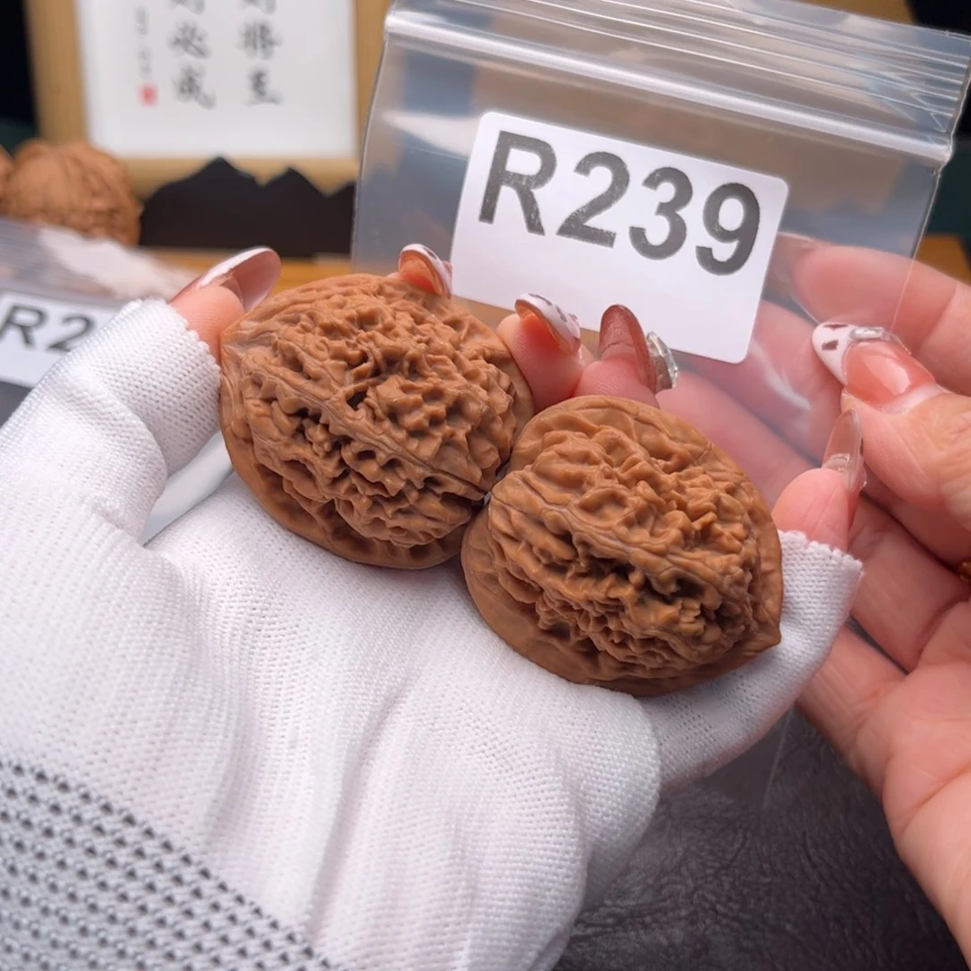 文玩核桃把件39凤凰台r 239