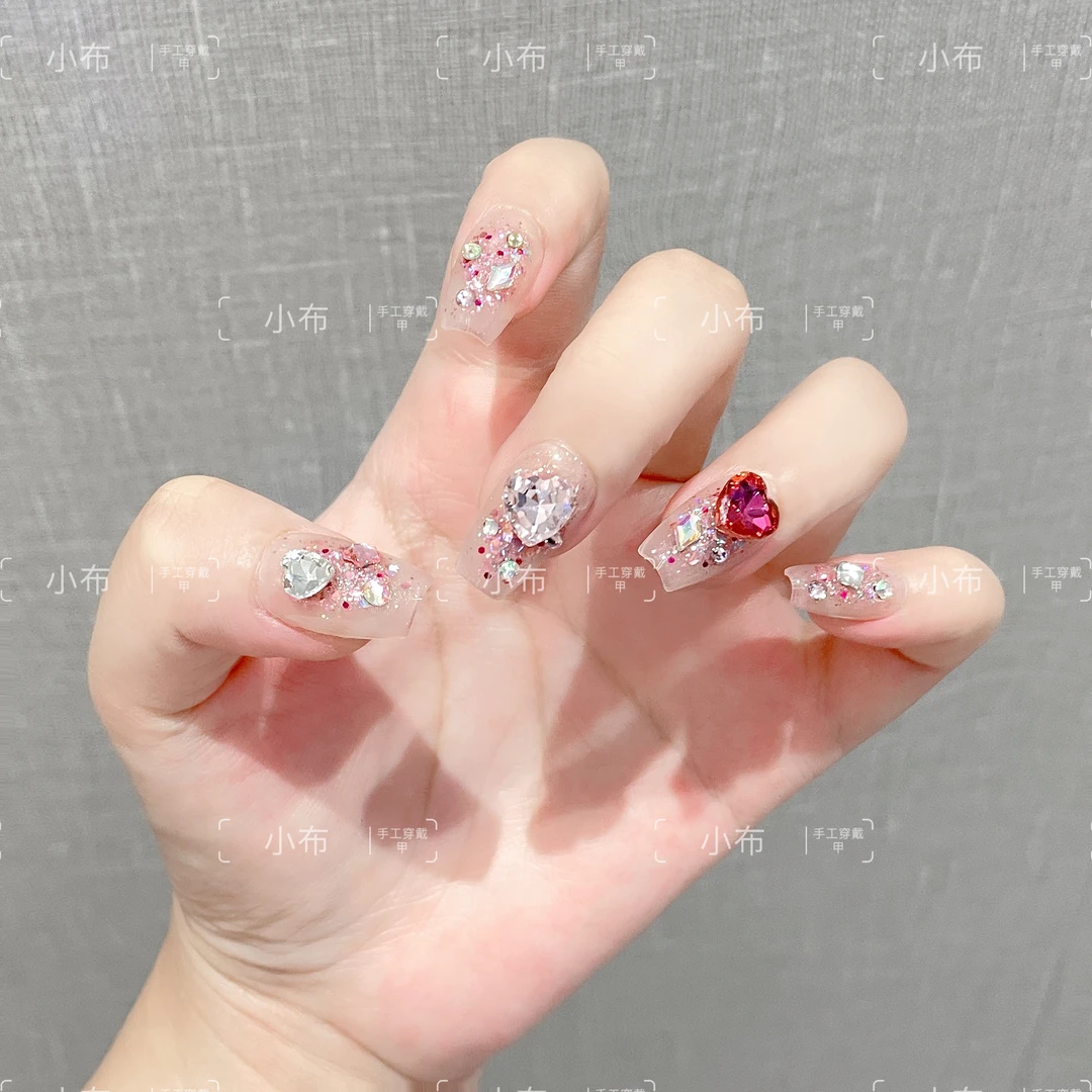 【潘多拉少女】闪到你心里~小甜心爱心钻美甲可爱少女穿戴甲