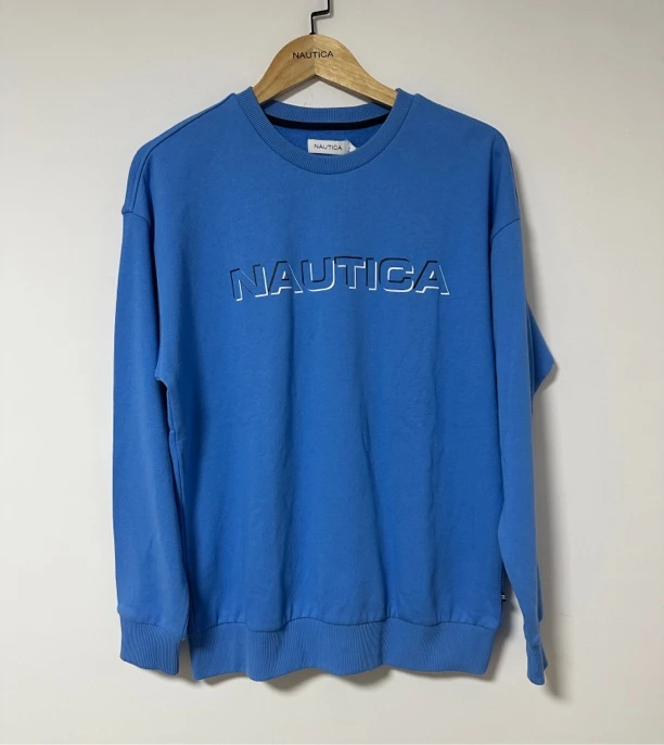 小帆船男士圆领卫衣