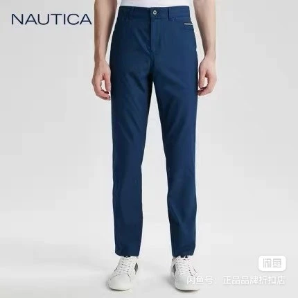 小帆船男士休闲裤修身版夏款