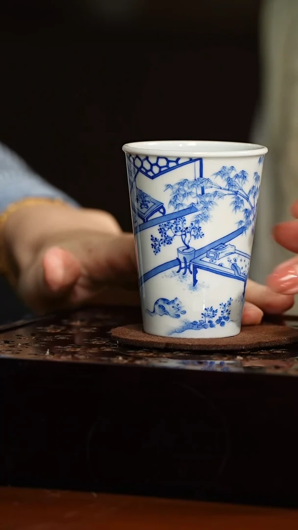 【闪购商品】雨后一枕清梦可乐杯L
