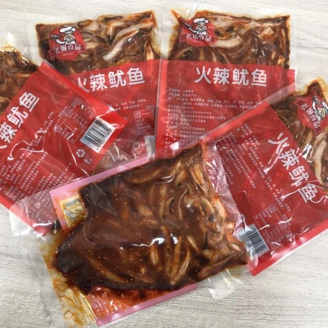 开袋即食 延边风味 火辣鱿鱼 2 袋 5袋包邮食用
