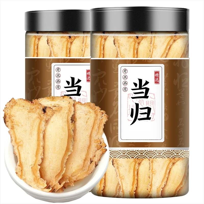 正宗当归头片甘肃当归非野生当归片当归头泡水煲汤喝滋补搭配枸杞