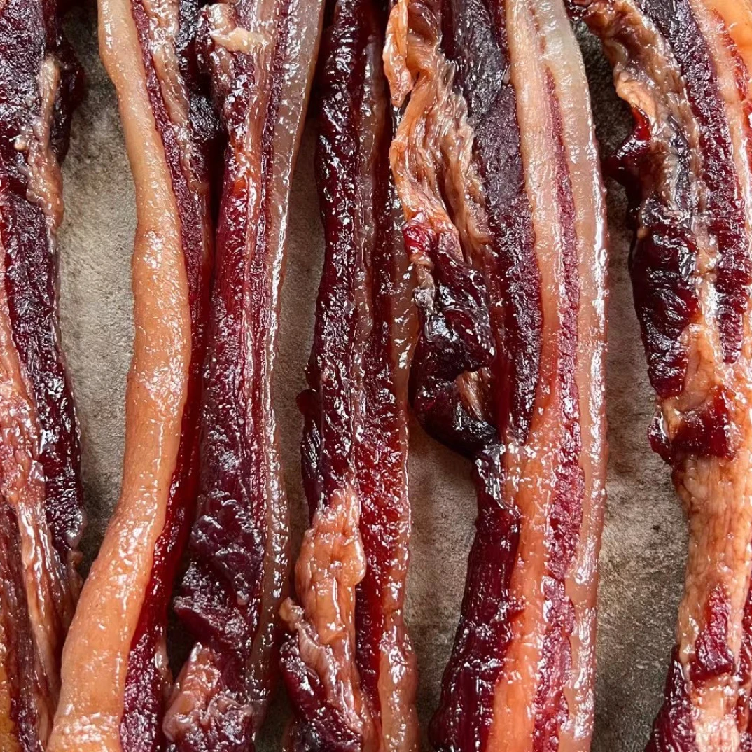 广式腊肉，香喷喷，正宗五花肉，新鲜制作