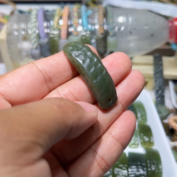 和田玉珠宝半成品未镶嵌