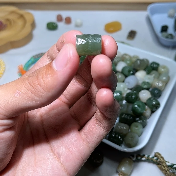 和田玉珠宝半成品未镶嵌