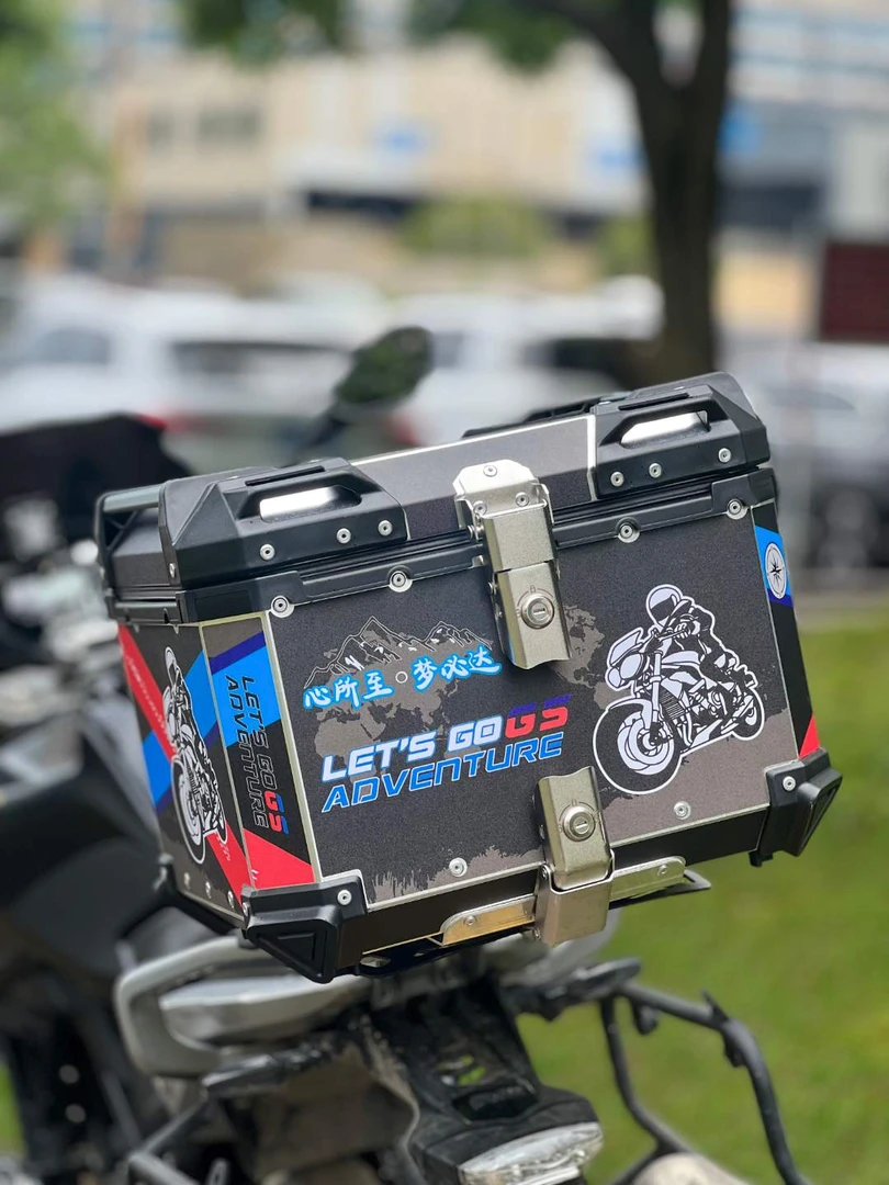 铝合金尾箱摩托车加厚后尾箱防水踏板小牛电动瓶车后备箱工具箱