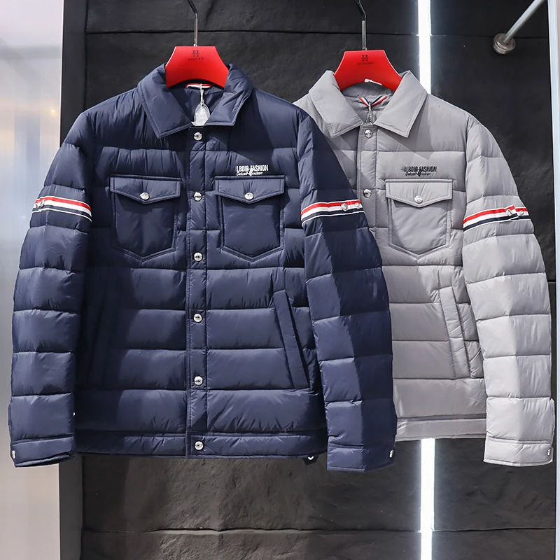 汤家的 男装保暖羽服外套5176