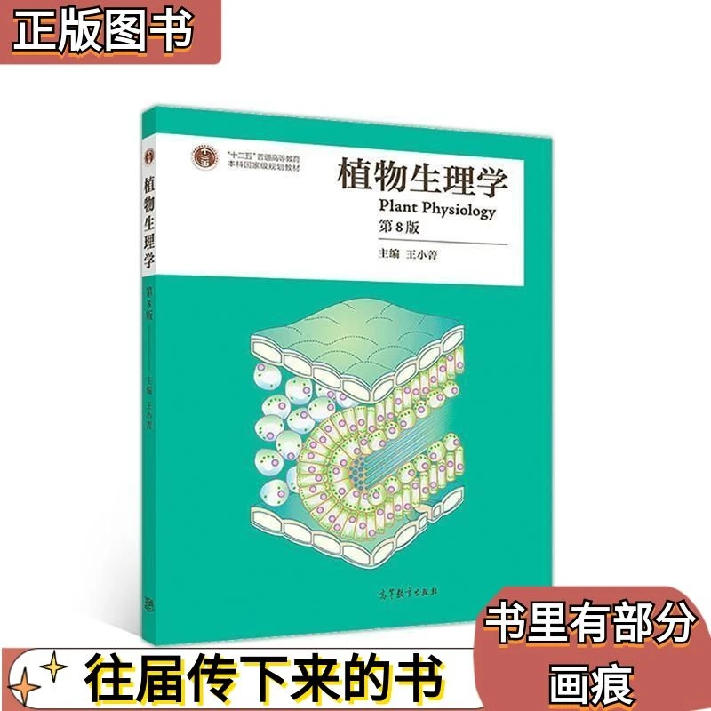 二手植物生理学第八8版 王小菁 编 高等教育出版社 9787040500448