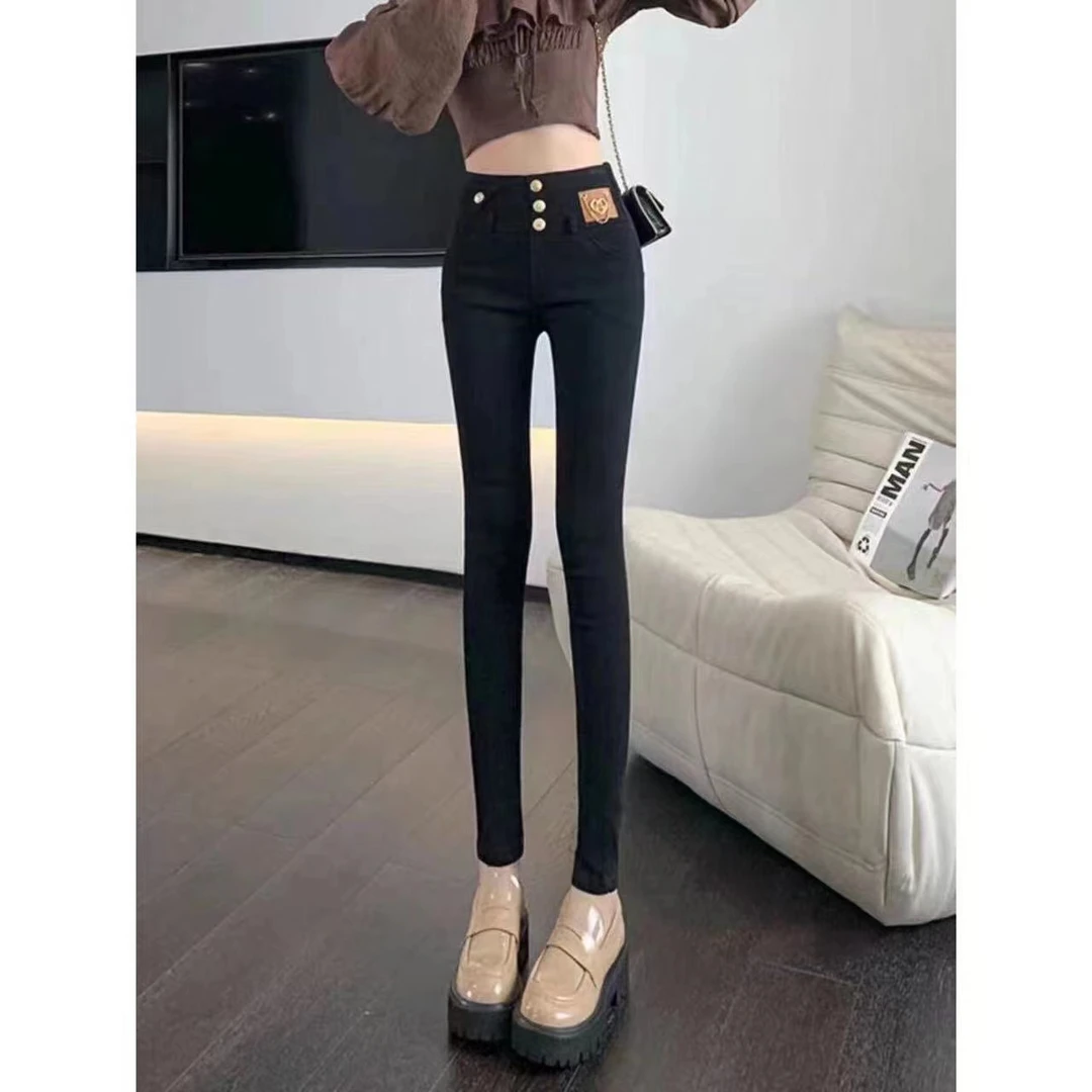 【冬季上新】时尚高级感弹力显瘦魔术裤