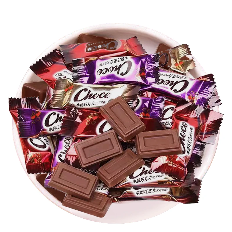 巧克力糖果年货喜糖混合口味牛奶夹心巧克力经典组合丝滑实惠进口