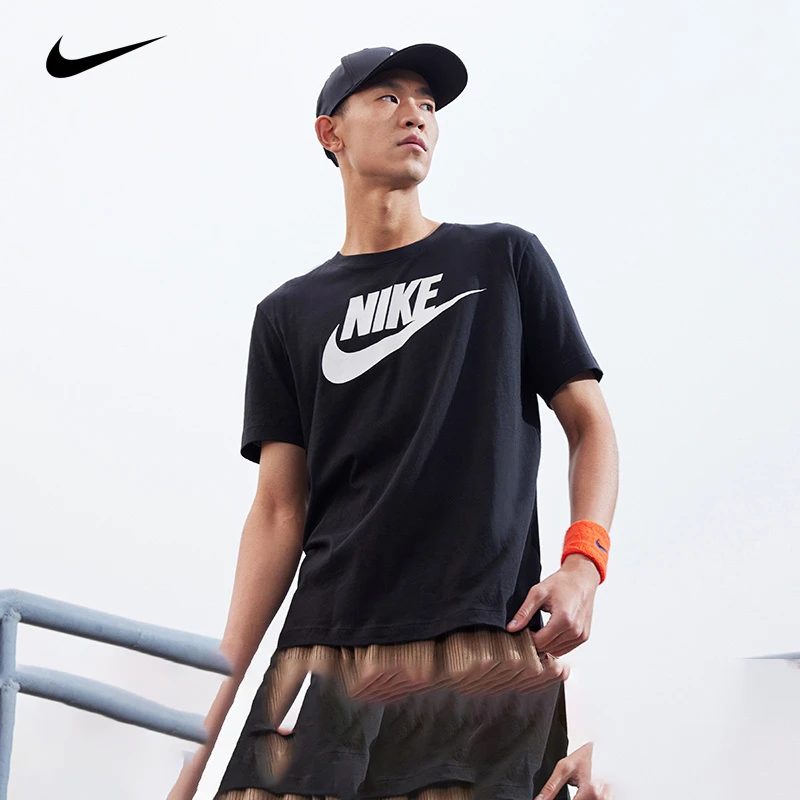 NIKE耐克短袖男装2024夏季新款运动半袖透气休闲服圆领T恤AR5005