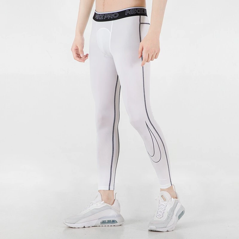 Nike耐克男裤2023春夏新款跑步训练运动紧身裤健身长裤DD1914-100