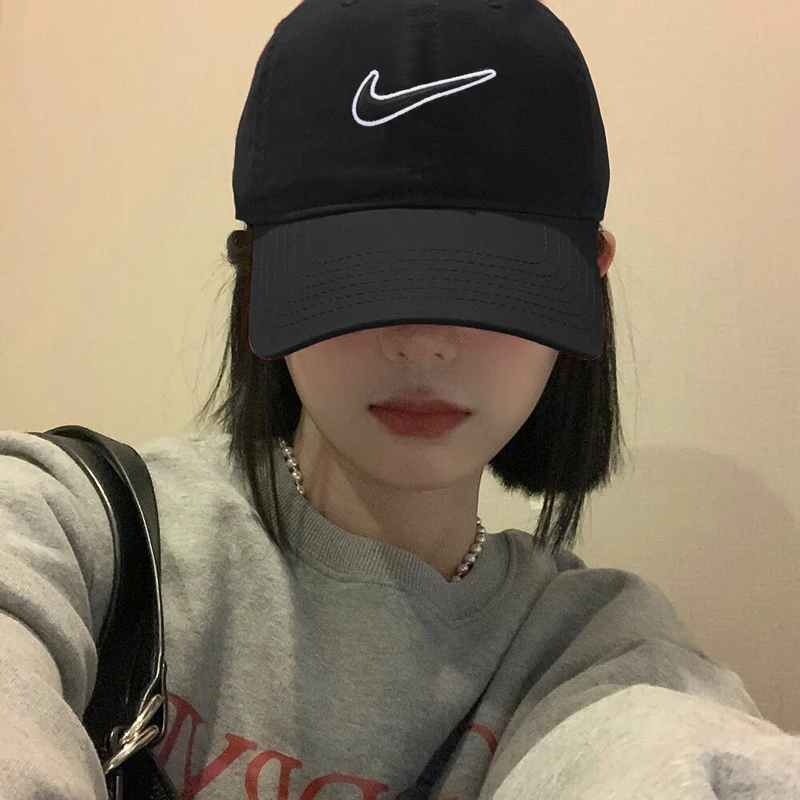 Nike耐克鸭舌帽男帽女帽2024新款棒球帽遮阳帽户外运动帽FB5369