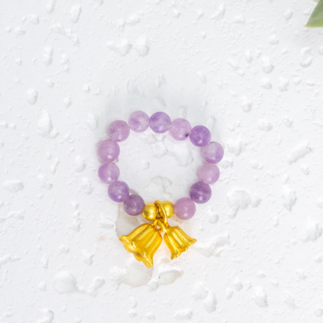 集合链接·新中式手工串珠春夏弹力可调节编织手工国风戒指饰品