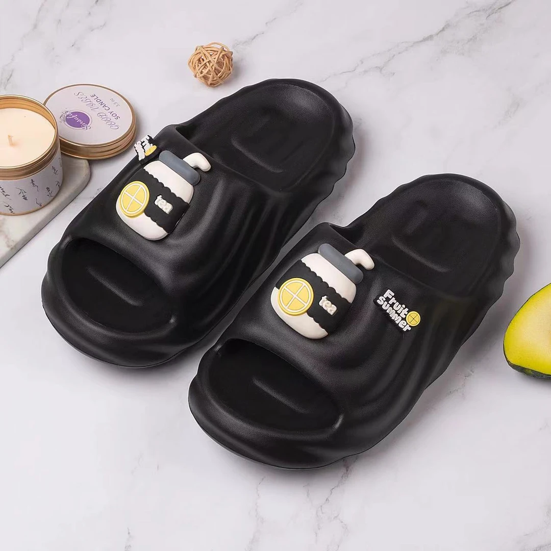 拖鞋女夏季外穿2024新款厚底室内居家用防滑浴室软底踩屎感拖鞋女