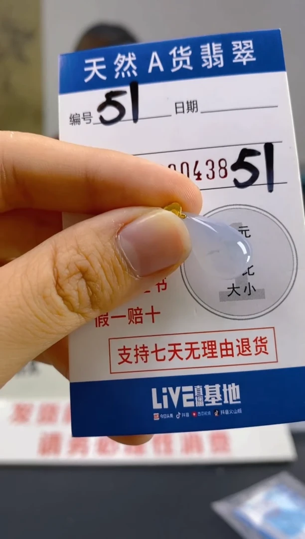 【闪购商品】翡翠颈饰18K金镶嵌天然翡翠A货