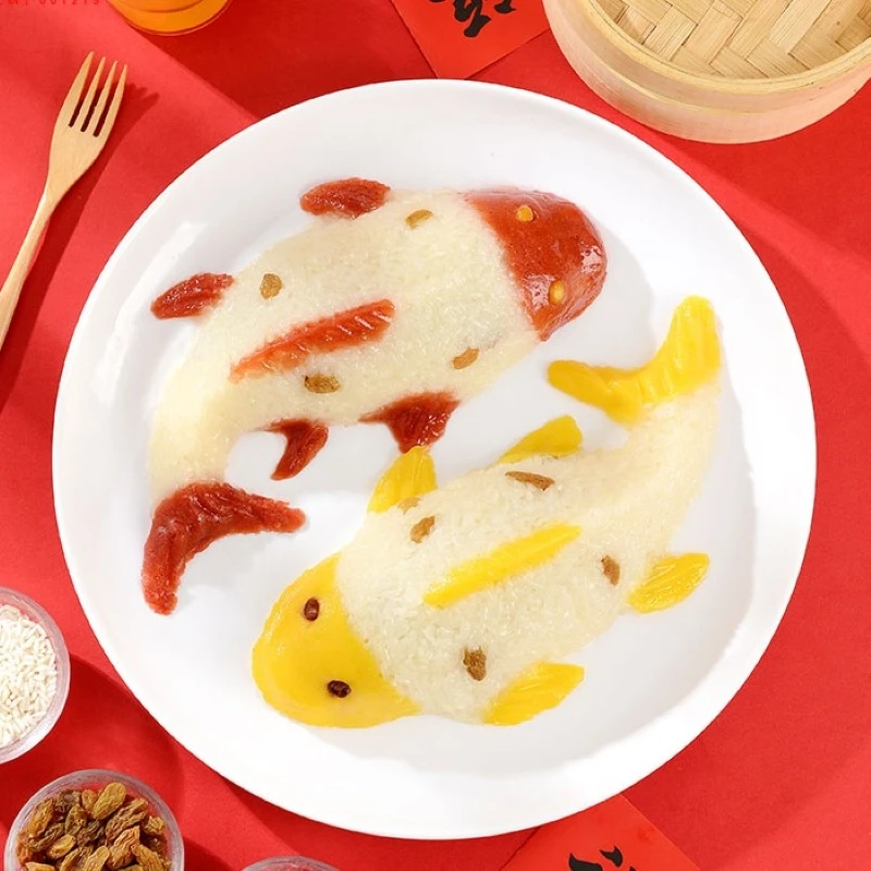 年年有鱼八宝饭糯米饭400g/个豆沙甜点半成品方便食品