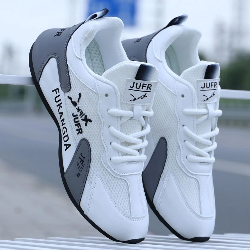 30-45岁男士夏季新款休闲鞋包底运动鞋防臭透气鞋网面老爹鞋男鞋