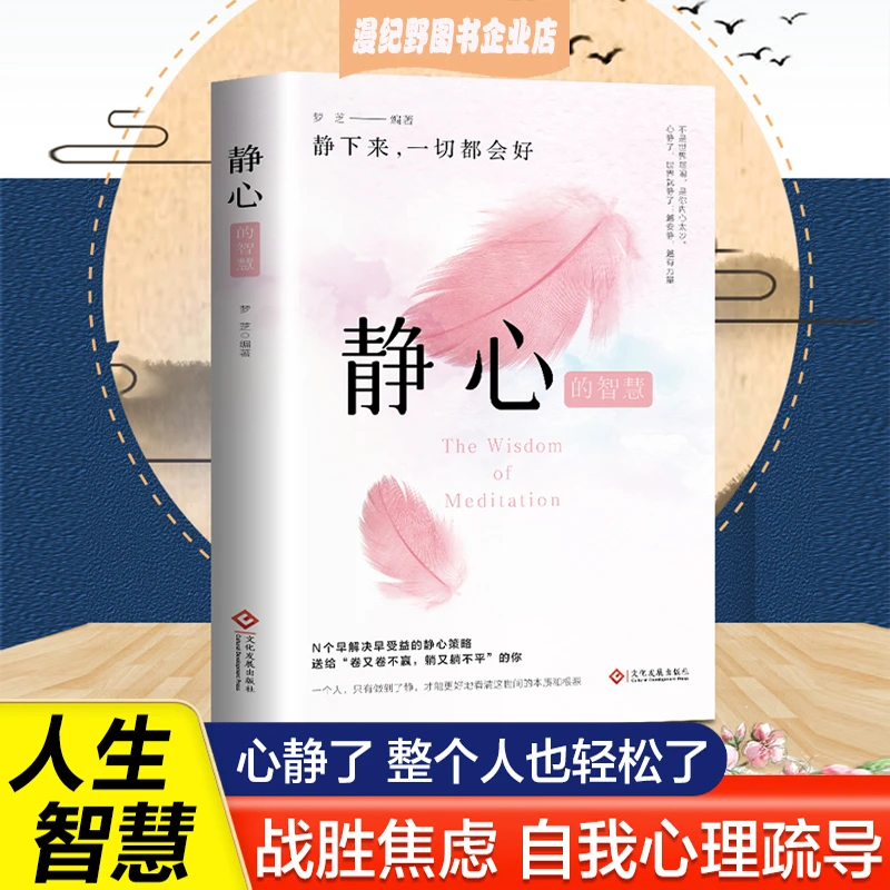 静心 战胜焦虑 自我疗愈 情绪控制 心理健康疏导书籍