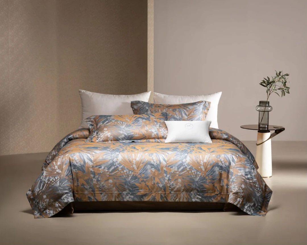 【贤公子】MN/慕奈 林语花溪-高奢云锦棉色织提花四件套