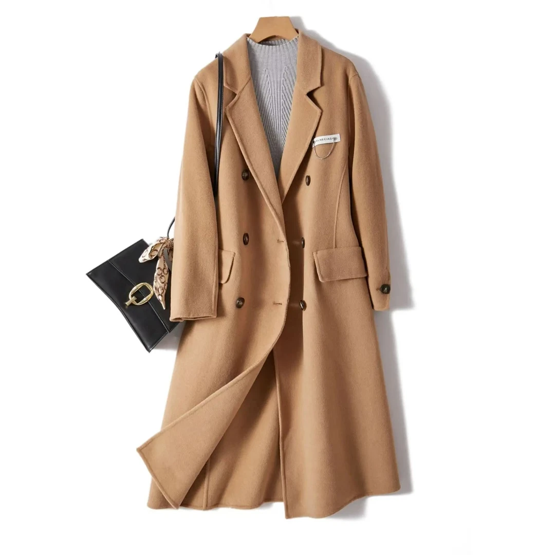 【1061-1099】秋冬气质百搭加绒加厚大衣 《非主图款》
